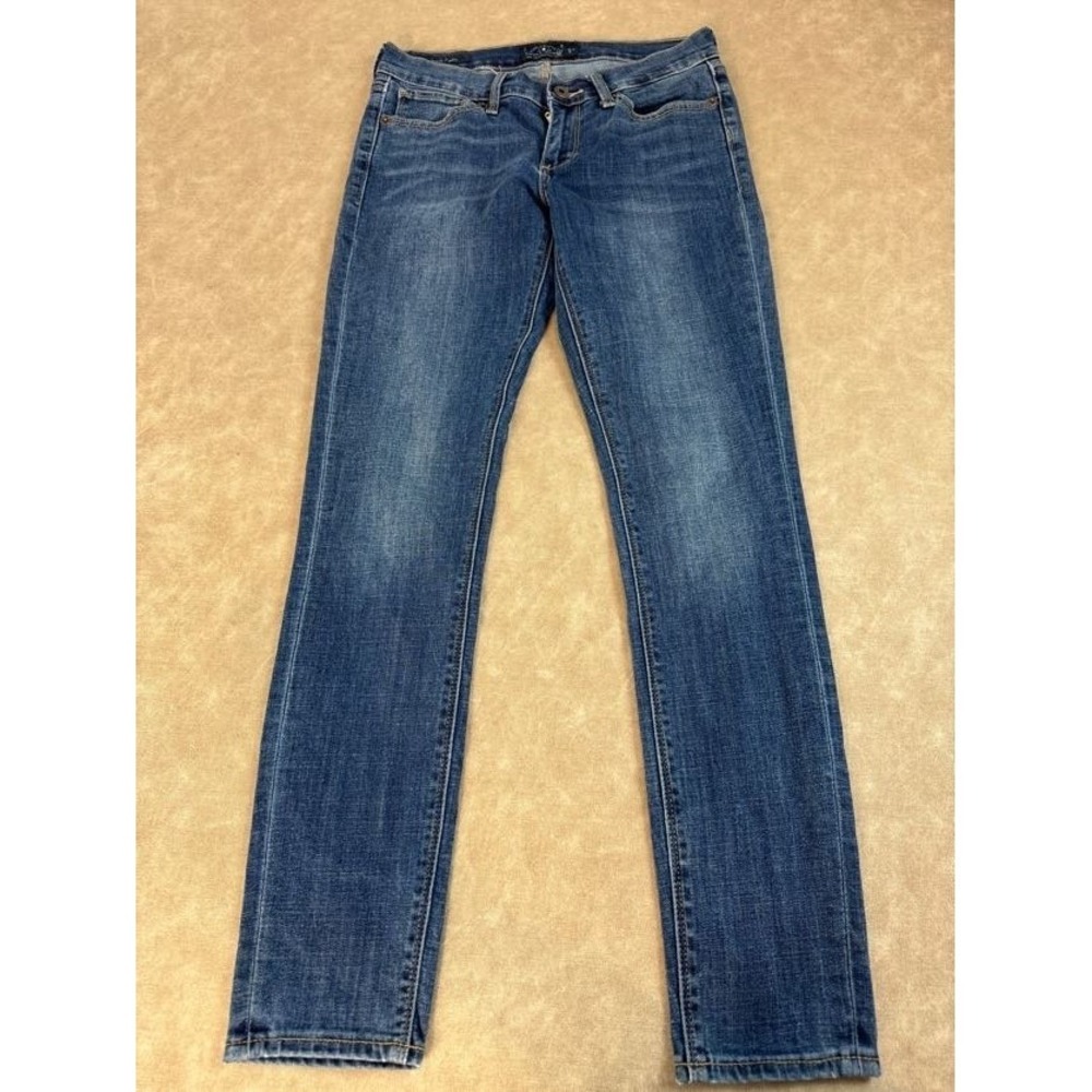 Lucky Brand Womens Charlie‎ Skinny Low Rise 5-Pocket Lucky Blue Denim Jeans 4/27